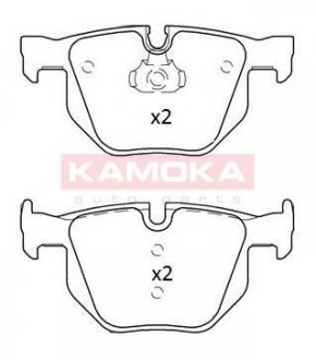 Комплект гальмівних колодок KAMOKA JQ101223 (фото 1)