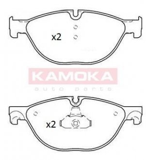 Тормозные колодки дисковые KAMOKA JQ101236 (фото 1)