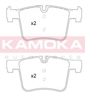 Тормозные колодки дисковые KAMOKA JQ101249 (фото 1)