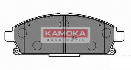 Комплект тормозных колодок, дисковый тормоз KAMOKA JQ1012526 (фото 1)