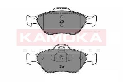 Комплект тормозных колодок, дисковый тормоз KAMOKA JQ1012788 (фото 1)