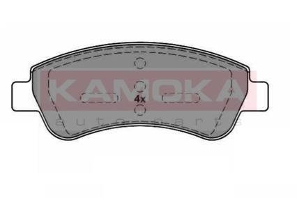 Гальмівні колодки, дискове гальмо (набір) KAMOKA JQ1012798