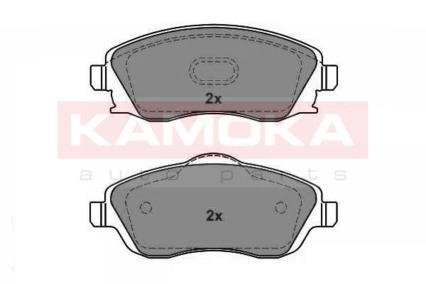 Комплект тормозных колодок, дисковый тормоз KAMOKA JQ1012848 (фото 1)