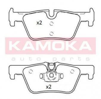 Комплект тормозных колодок KAMOKA JQ101295