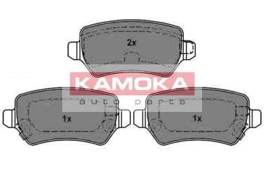 Гальмівні колодки, дискове гальмо (набір) KAMOKA JQ1013042