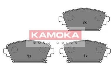 Комплект тормозных колодок, дисковый тормоз KAMOKA JQ1013160 (фото 1)