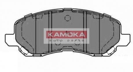 Комплект тормозных колодок, дисковый тормоз KAMOKA JQ1013242 (фото 1)
