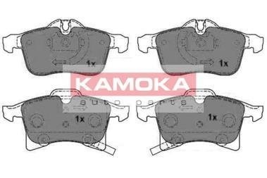 Комплект тормозных колодок, дисковый тормоз KAMOKA JQ1013280 (фото 1)