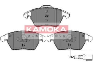 Комплект тормозных колодок, дисковый тормоз KAMOKA JQ1013282 (фото 1)
