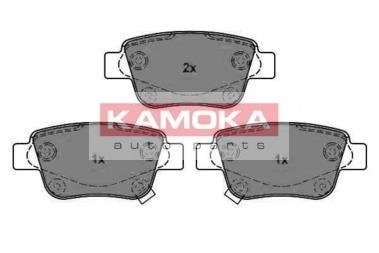 Комплект тормозных колодок, дисковый тормоз KAMOKA JQ1013298 (фото 1)