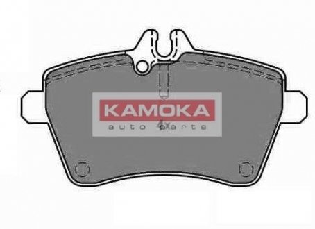 Комплект тормозных колодок, дисковый тормоз KAMOKA JQ1013498 (фото 1)