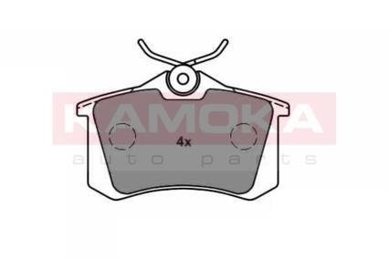 Комплект тормозных колодок, дисковый тормоз KAMOKA JQ1013576 (фото 1)