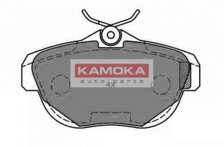 Комплект тормозных колодок, дисковый тормоз KAMOKA JQ1013676 (фото 1)