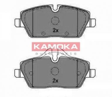 Тормозные колодки, дисковый тормоз (набор) KAMOKA JQ1013948 (фото 1)