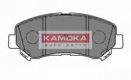 Комплект тормозных колодок, дисковый тормоз KAMOKA JQ1018102 (фото 1)