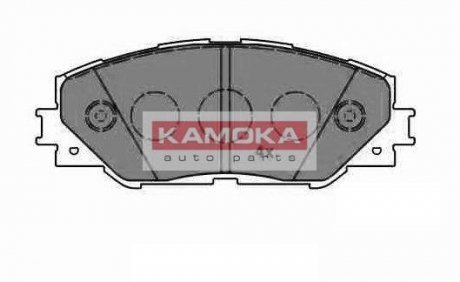 Комплект тормозных колодок, дисковый тормоз KAMOKA JQ1018272 (фото 1)