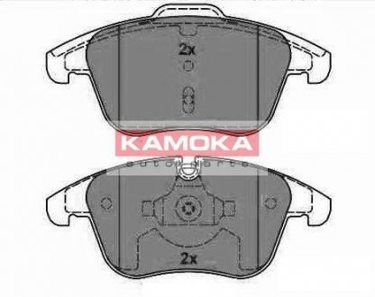 Комплект тормозных колодок, дисковый тормоз KAMOKA JQ1018320