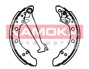 Комплект тормозных колодок KAMOKA JQ202007 (фото 1)