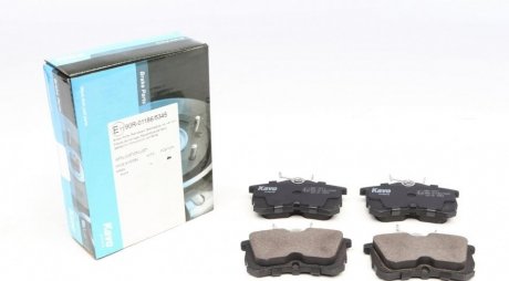 Комплект тормозных колодок, дисковый тормоз KAVO KBP-2011