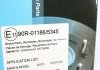 Комплект тормозных колодок, дисковый тормоз KAVO KBP-2011 (фото 5)