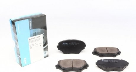Комплект тормозных колодок, дисковый тормоз KAVO KBP-9011 (фото 1)