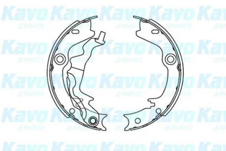 Комплект гальмівних колодок KAVO KBS3416