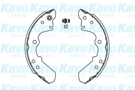 Комлект тормозных накладок KAVO KBS-3902