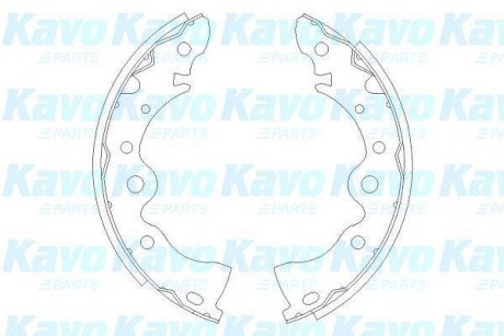 Комлект тормозных накладок KAVO KBS-7414 (фото 1)