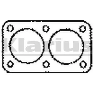 Прокладка, труба вихлопного газу KLARIUS 410228