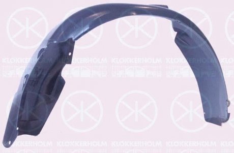 Обшивка, колесная ниша KLOKKERHOLM 0018388