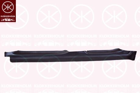 Панель порогу TÜRSCHWELLER R 4-TRG KLOKKERHOLM 7525012