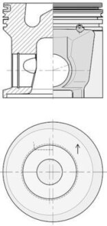 Поршень KOLBENSCHMIDT 40622600