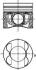 Поршня OM651, 83.00mm +0.50mm 40809620