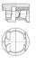 Поршень 73,9 (+0,50) OPEL ADAM, CORSA D, CORSA D/HATCHBACK, CORSA E, CORSA E/HATCHBACK 1.2/1.2LPG 12.09- KOLBENSCHMIDT 41006620 (фото 1)
