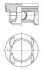 Поршень 73,9 (+0,50) CHEVROLET AVEO OPEL ADAM, AMPERA, ASTRA J, ASTRA J GTC, CORSA D, CORSA E, MERIVA B 1.4/1.4H/1.4LPG 09.09- KOLBENSCHMIDT 41007620 (фото 1)