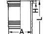 Гільза циліндра KOLBENSCHMIDT 89390110 (фото 2)