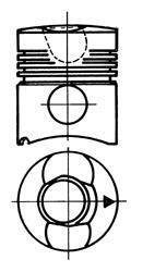 Поршень KOLBENSCHMIDT 92334800 (фото 1)