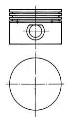 Поршень компрессора KOLBENSCHMIDT 94919600