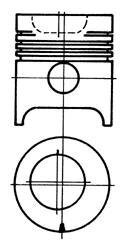 Поршень KOLBENSCHMIDT 97505600