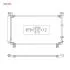 Радиатор кондиционера CD010896