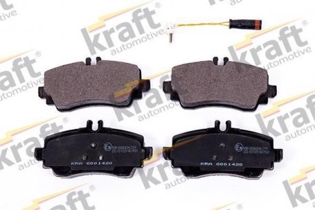 Комплект тормозных колодок, дисковый тормоз KRAFT 6001420