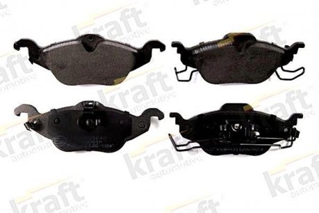Комплект тормозных колодок, дисковый тормоз KRAFT 6001640