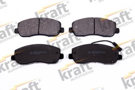 Гальмівні колодки дискові KRAFT 6001713
