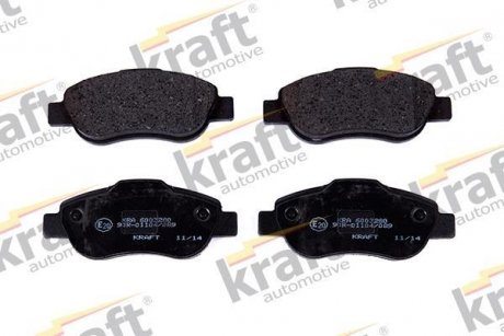 Гальмівні колодки дискові 24072 KRAFT 6003280