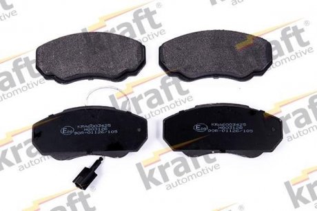 Гальмівні колодки дискові KRAFT 6003425