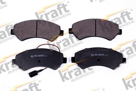Гальмівні колодки дискові 24466 KRAFT 6003428