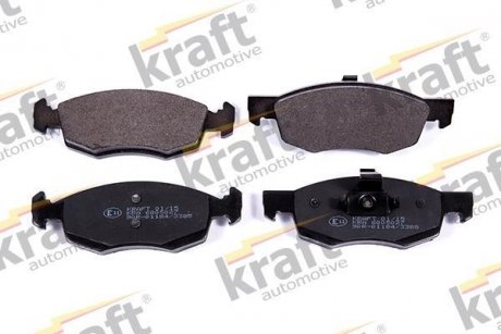 Гальмівні колодки дискові 20907 KRAFT 6005027