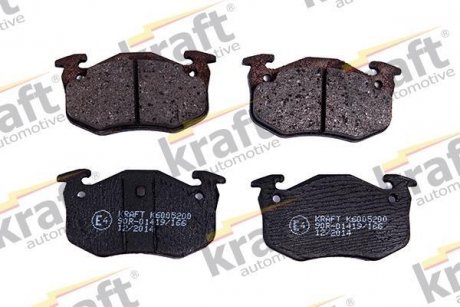 Гальмівні колодки дискові 21096 KRAFT 6005200