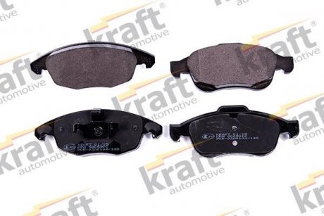 Гальмівні колодки дискові 24538 KRAFT 6005916