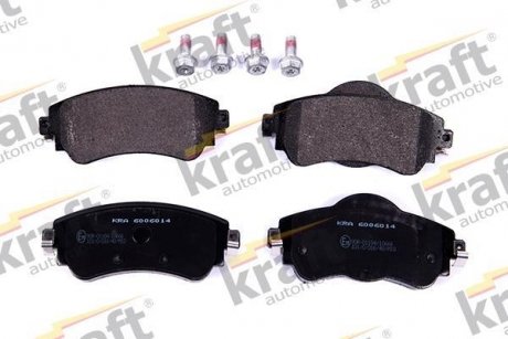 Гальмівні колодки дискові KRAFT 6006014